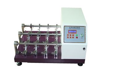 BS - 3144 Standard Leather Testing Equipment For Flexing Resistance Test with 12 Groups