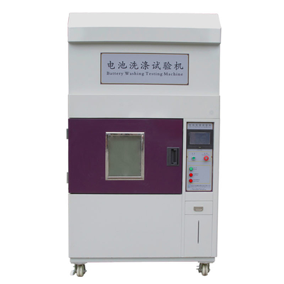IEC62133 Laptop Battery Testing Equipment , Lithium Battery Washing Test Machine