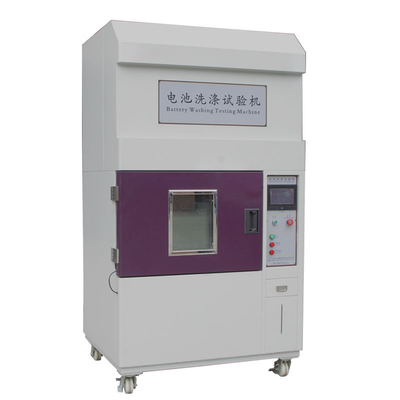 IEC62133 Laptop Battery Testing Equipment , Lithium Battery Washing Test Machine