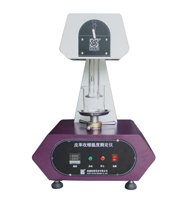 Tester For Leather Shrinkage Temperature Determination