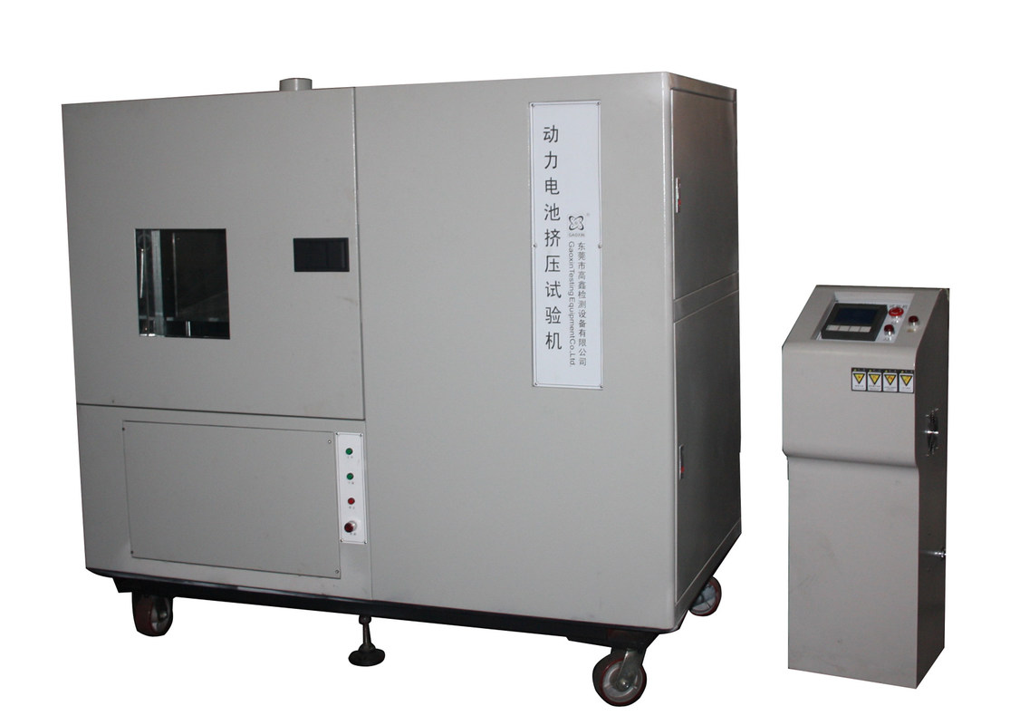 Power Battery Packs Crush Testing Machine 100 Ton Battery Testing Equipment