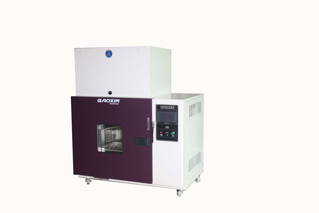 UL 2054 IEC 62133 RT + 10 ~ 200 ℃ Battery Thermal Abuse Test Chamber Battery Testing Equipment