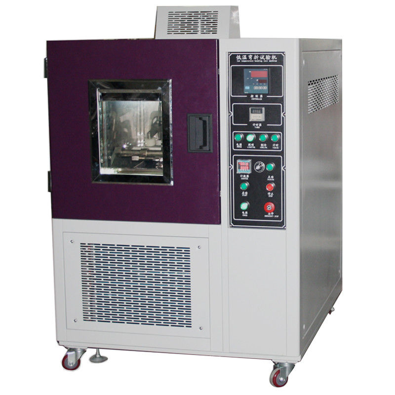 ASTM D 1790 Low Temperature Test Chamber Flexing Tester For Leather Cold Insulation Test